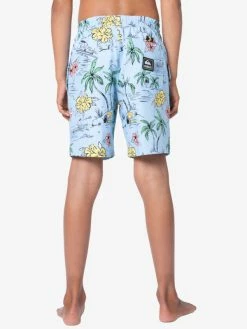 Peanuts X Quiksilver Boy's (8-16) Snoopy Shred 16" Volleys