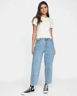 RVCA Daisy High-Rise Denim Pant