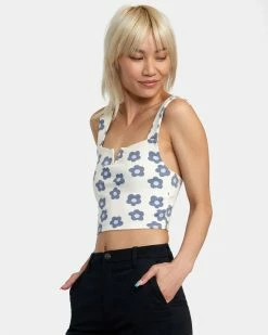 RVCA Womens Pleasure Cropped Tank Top 11 RVCA Womens Pleasure Cropped Tank Top