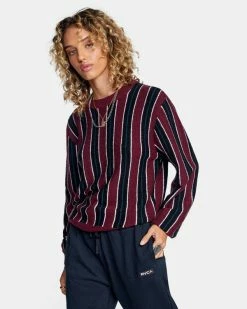 RVCA Womens Never Better Knit P/O Sweater 10 RVCA Womens Never Better Knit P/O Sweater