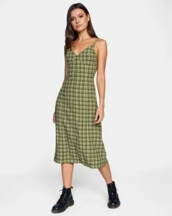 RVCA Uptown Tank Dress Womens