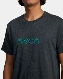 RVCA Glitch Bit S/S Tee Mens 13 RVCA Glitch Bit S/S Tee Mens