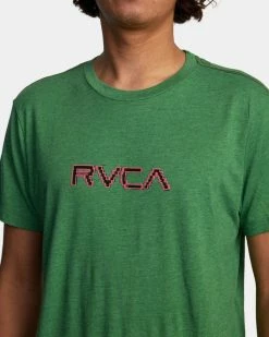 RVCA Glitch Bit S/S Tee Mens 10 RVCA Glitch Bit S/S Tee Mens
