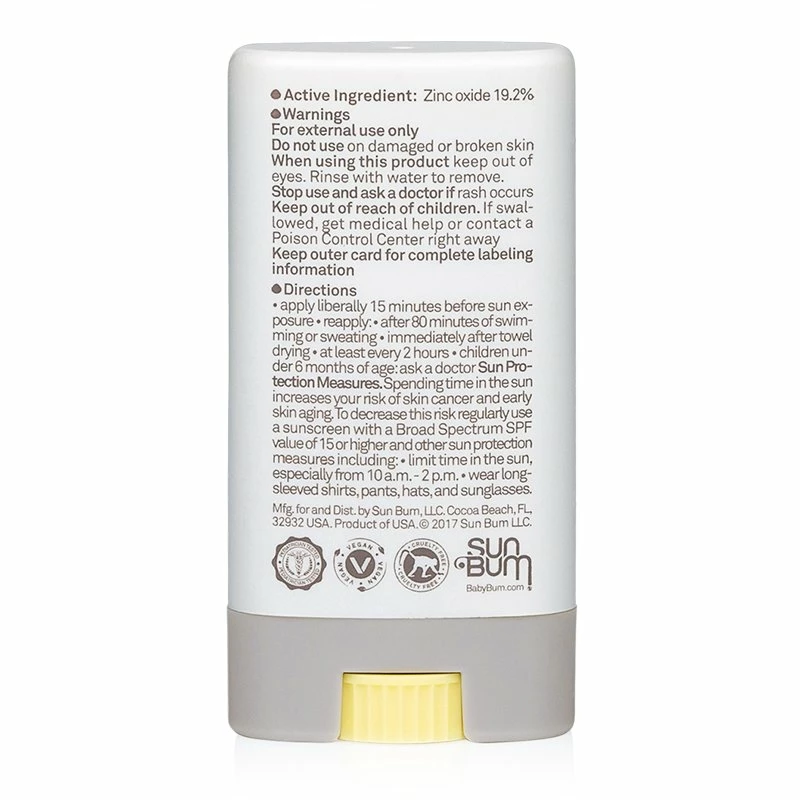 Sun Bum Baby Bum SPF 50 Mineral Sunscreen Face Stick 4 Sun Bum Baby Bum SPF 50 Mineral Sunscreen Face Stick