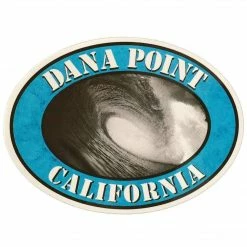 Jack's Surfboards Beach Cities "Dana Point" Oval Sticker 5"