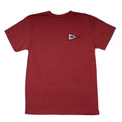 Jack's Surfboards Bear Pennant Sewn S/S Tee Mens