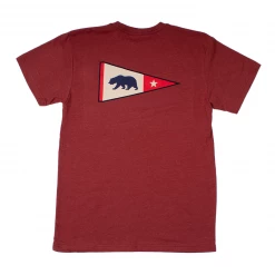 Jack's Surfboards Bear Pennant Sewn S/S Tee Mens