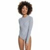 Roxy Bloom Long Sleeve UPF 50 One Piece Swimsuit