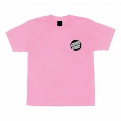 Santa Cruz Boy's Framework Dot S/S Regular Tee