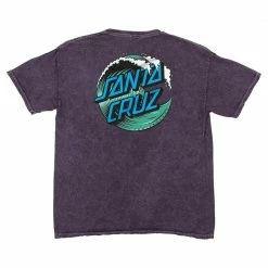 Santa Cruz Boy's Wave Dot S/S T-Shirt BOYS