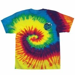 Santa Cruz Boy's Wave Dot S/S T-Shirt BOYS