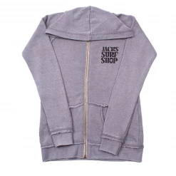 Jack's Surfboards Boy's Burnout Zip-Up Hoodie (8-16)