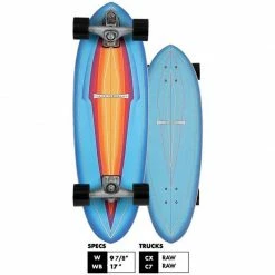 Carver C7 Raw 31" Blue Haze Surfskate Complete 2020