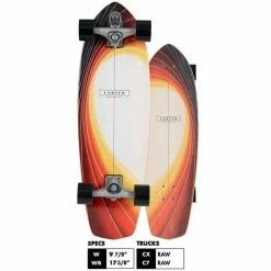 Carver C7 Raw 32" Glass Off Surfskate Complete 2020