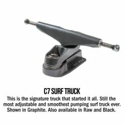 Carver C7 Raw 32" Glass Off Surfskate Complete 2020 7 Carver C7 Raw 32