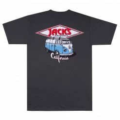 Jack's Surfboards Mens CA Diamond Transport CF (Classic Fit) S/S Tee