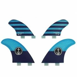 Surf Captain Fin Co CF Quad Classic ( Twin Tab ) Fin
