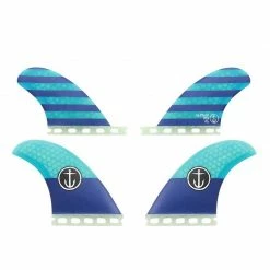 Captain Fin Co CF Quad Set Medium ( Twin Tab ) Fin Surf
