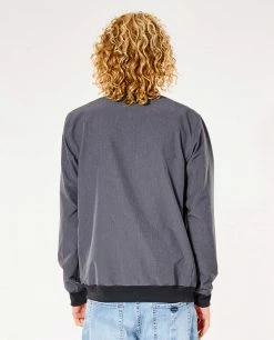 Rip Curl Mens Anti-Series Elite Crewneck Jacket