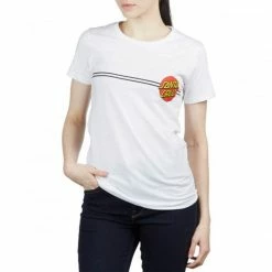 Santa Cruz Women's Classic Dot Crew S/S Tee Womens