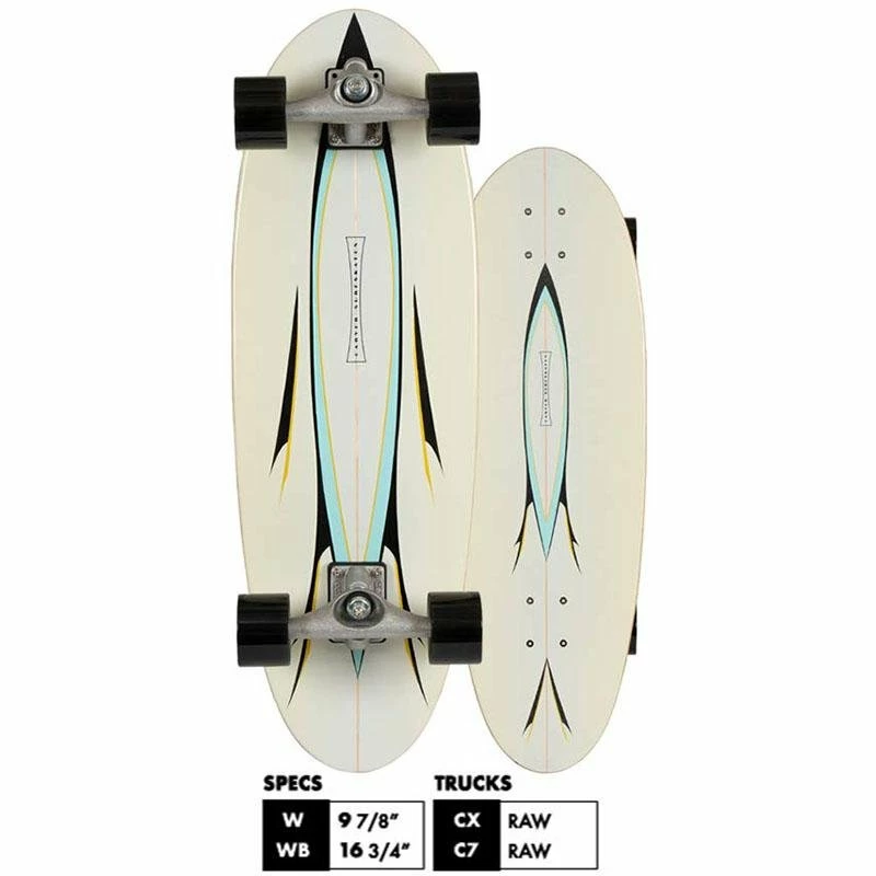 Carver CX Raw 30.25" Nomad Surfskate Complete 2020 3 Carver CX Raw 30.25" Nomad Surfskate Complete 2020