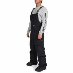 DC Mens Men's Shadow Bib Shell Snowboard Pants