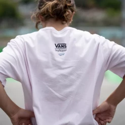 Womens Women's Vans X Skateistan Off The Wall T-Shirt