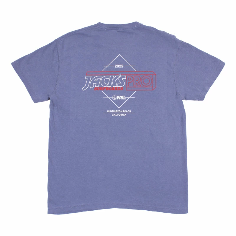 Jack's Surfboards Mens Jack's Pro '22 JSP 2022 Pigment S/S Tee 3 Jack's Surfboards Mens Jack's Pro '22 JSP 2022 Pigment S/S Tee
