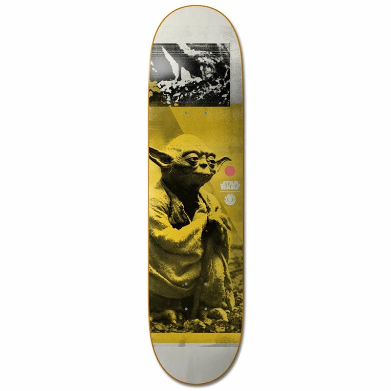 Element Skateboards Element X Star Wars Yoda 8.5" Deck 3 Element Skateboards Element X Star Wars Yoda 8.5" Deck