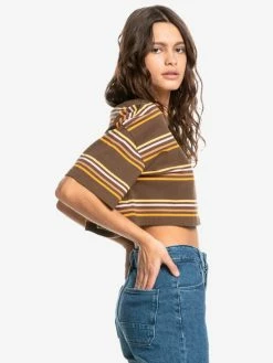 Quiksilver Road Song Crop S/S T-Shirt Womens