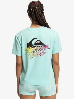 Stranger Things X Quiksilver Lenora Mini Bike Shorts