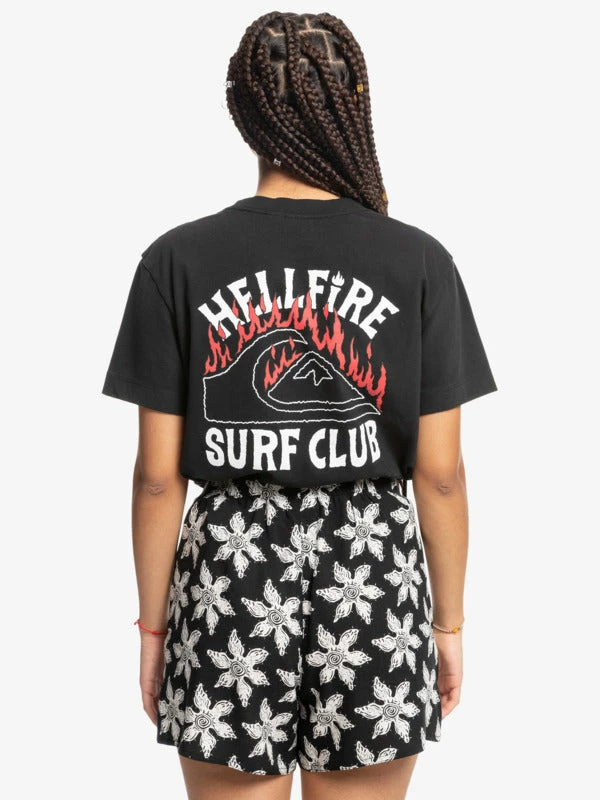 Stranger Things X Quiksilver Upside Down Elastic Waist Shorts 4 Stranger Things X Quiksilver Upside Down Elastic Waist Shorts