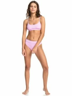 Quiksilver Womens Logo High Waist Swim Bottoms 10 Quiksilver Womens Logo High Waist Swim Bottoms
