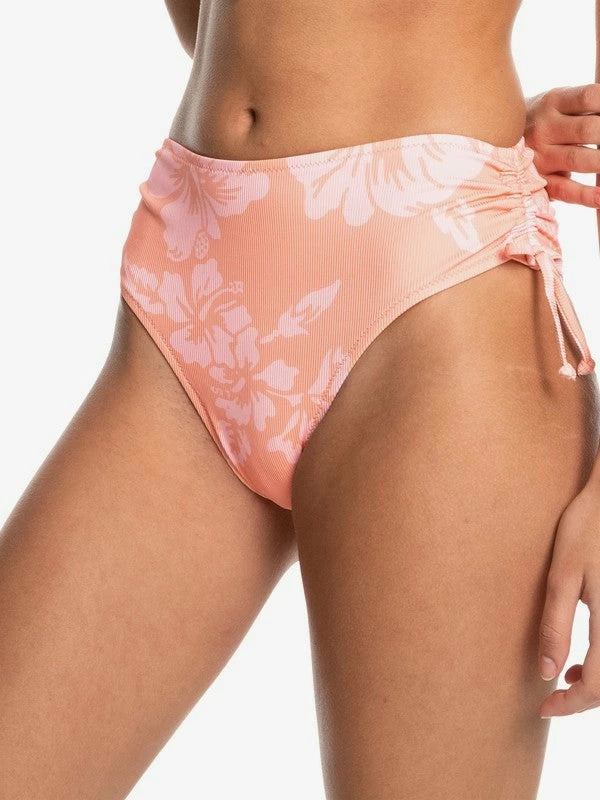 Quiksilver High Waist Ruched Side Swim Bottoms 5 Quiksilver High Waist Ruched Side Swim Bottoms