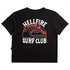 Stranger Things X Quiksilver 86' Crop S/S Tee