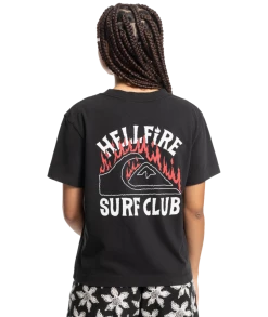 Stranger Things X Quiksilver 86' Crop S/S Tee