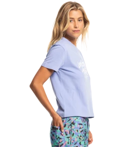 Stranger Things X Quiksilver 86' Crop S/S Tee