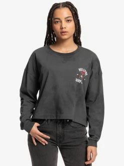 Stranger Things X Quiksilver 86 Oversized L/S Tee