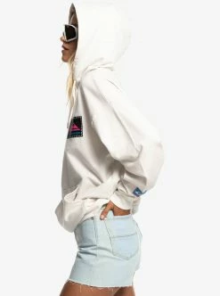 Mens Stranger Things X Quiksilver Rainbow Pullover Hoodie