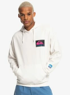 Mens Stranger Things X Quiksilver Rainbow Pullover Hoodie