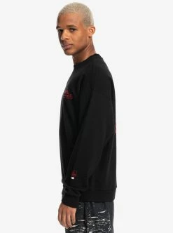 Stranger Things X Quiksilver Reefer Crewneck Sweatshirt