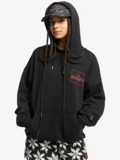 Mens Stranger Things X Quiksilver Upside Down Pullover Hoodie 10 Mens Stranger Things X Quiksilver Upside Down Pullover Hoodie