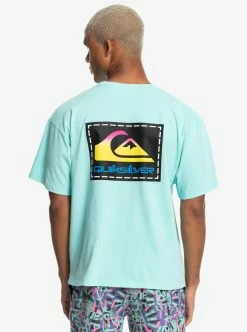 Mens Stranger Things X Quiksilver Rainbow S/S Tee