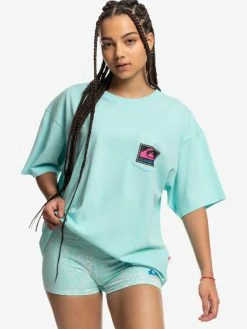 Mens Stranger Things X Quiksilver Rainbow S/S Tee