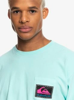 Mens Stranger Things X Quiksilver Rainbow S/S Tee