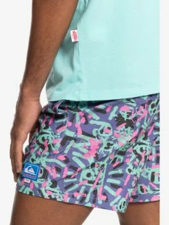 Mens Stranger Things X Quiksilver Rainbow S/S Tee