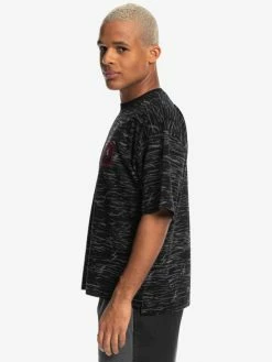 Mens Stranger Things X Quiksilver Lovers Lake S/S Tee