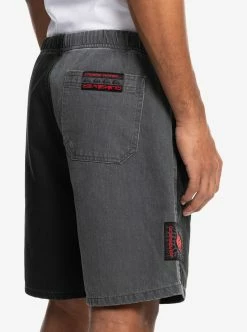 Stranger Things X Quiksilver Trailer Park Elasticize Shorts Mens