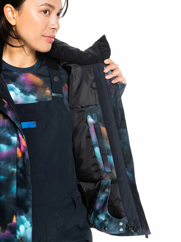 Roxy Womens Jet Ski Insulated Snow Jacket 9 Roxy Womens Jet Ski Insulated Snow Jacket