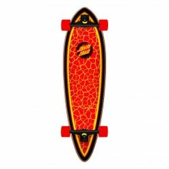 Santa Cruz Flame Dot Pintail Cruzer Skate